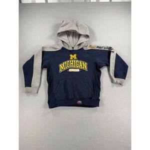 J. America Michigan Wolverines Hoodie, Kids, Size Medium